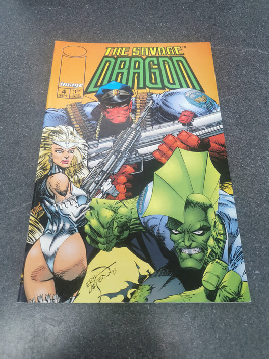 Savage Dragon #4 1993 Image comics