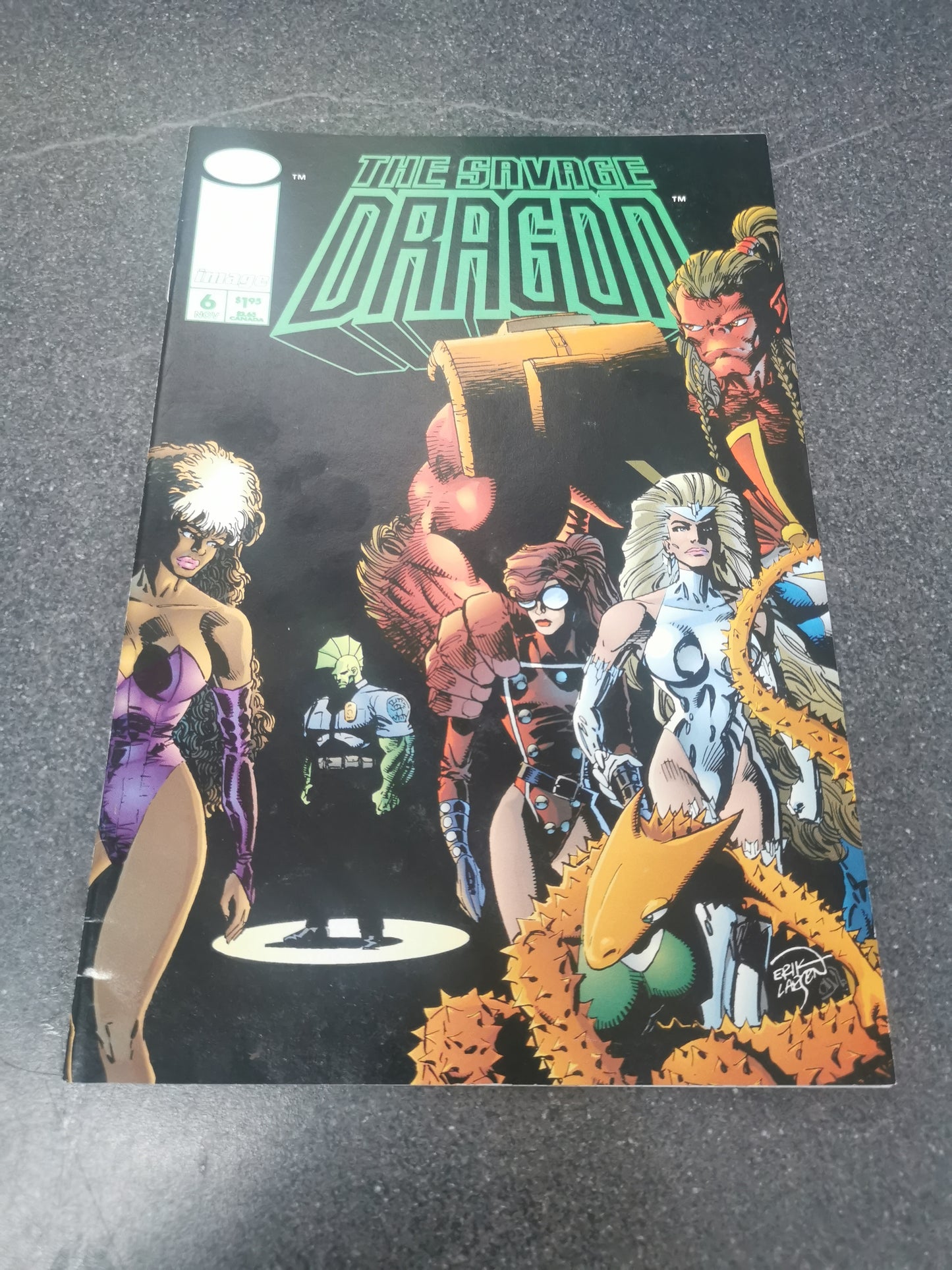 The Savage Dragon #6 1993 Image comics