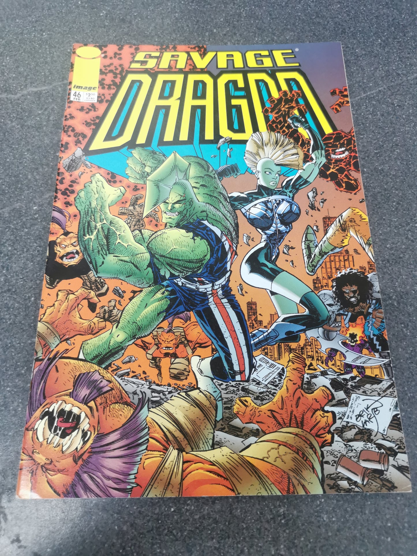 The Savage Dragon #46 1998 Image comics