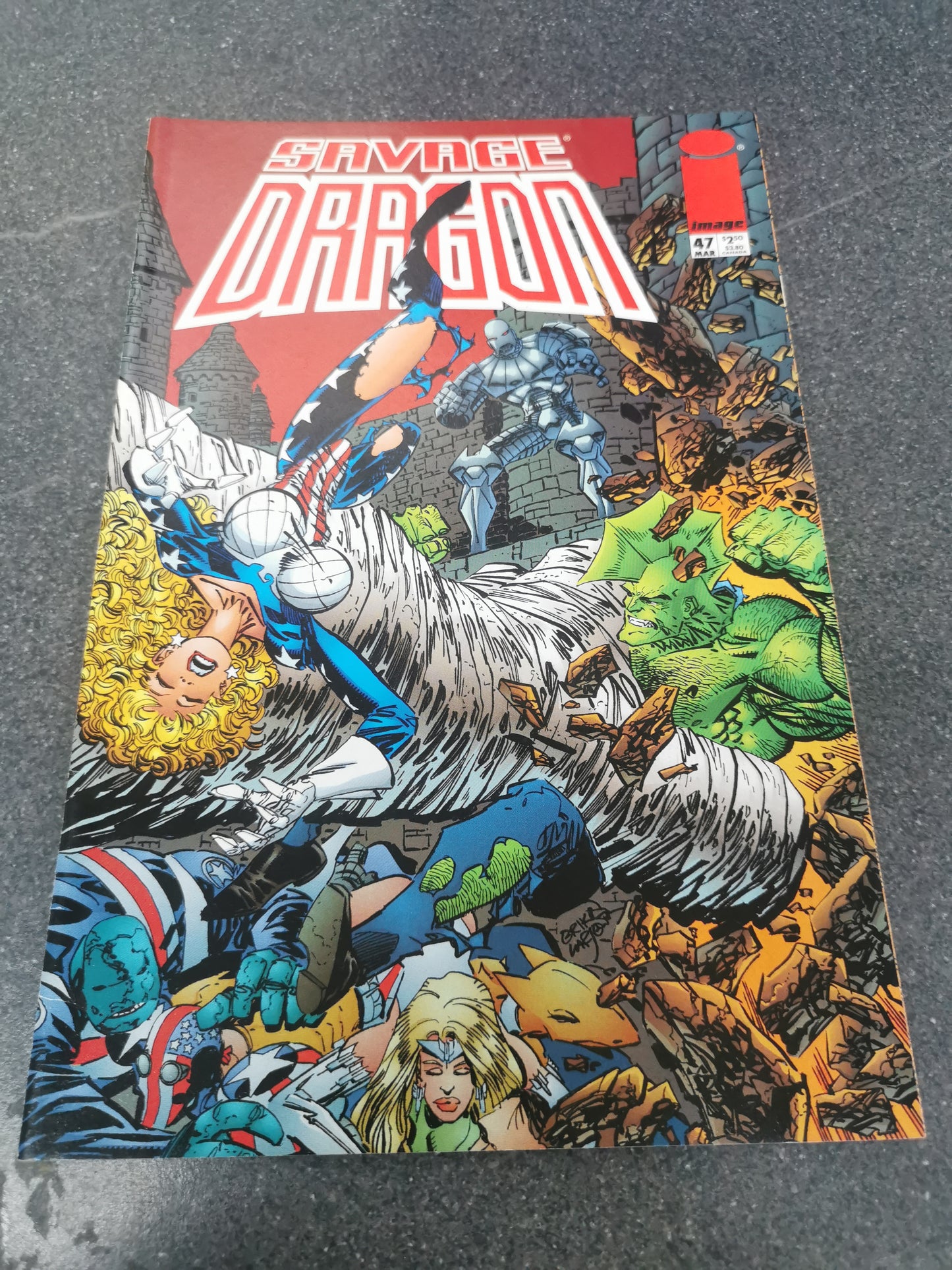 The Savage Dragon #47 1998 Image comics