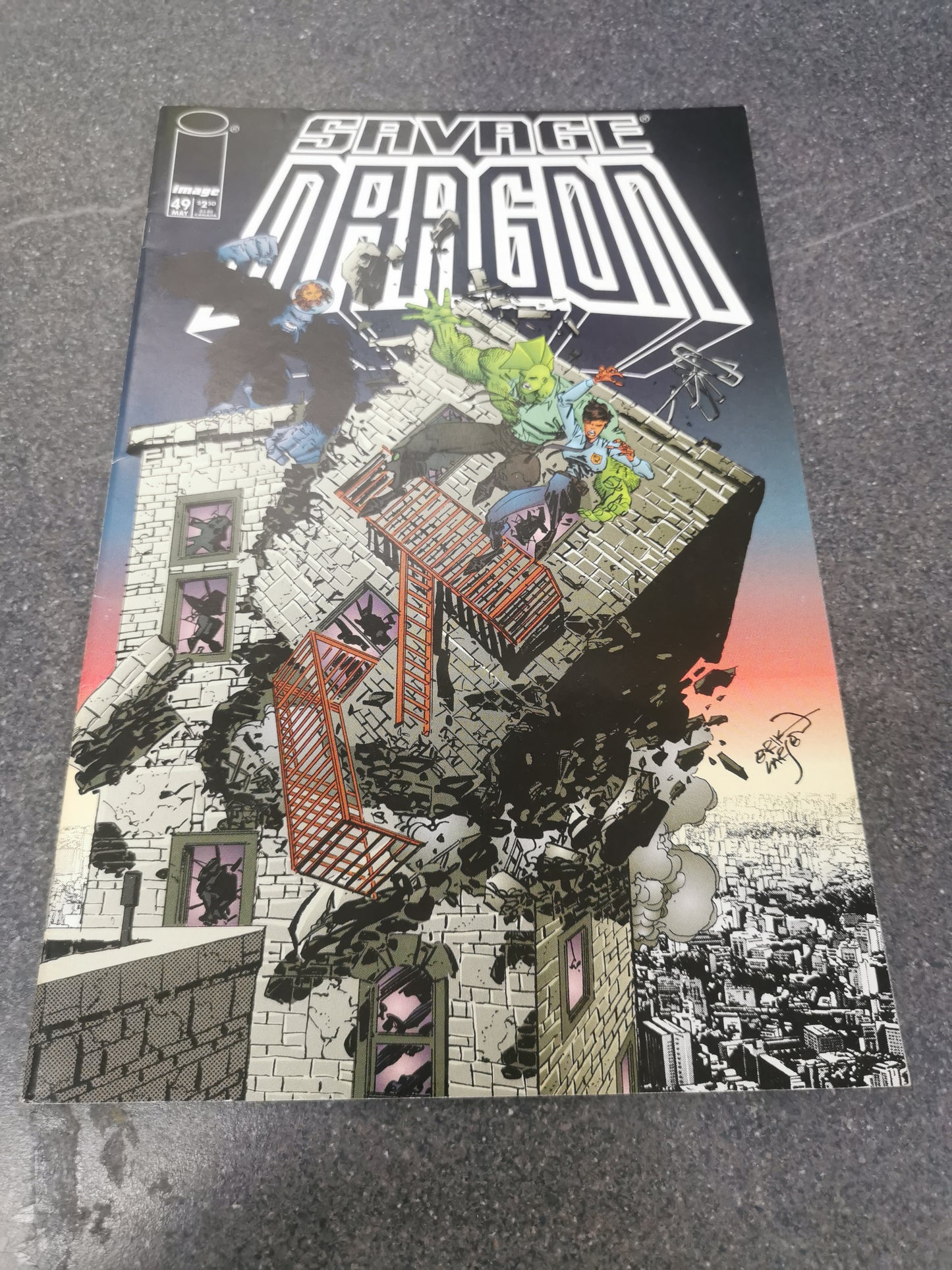 The Savage Dragon #49 1998 Image comics