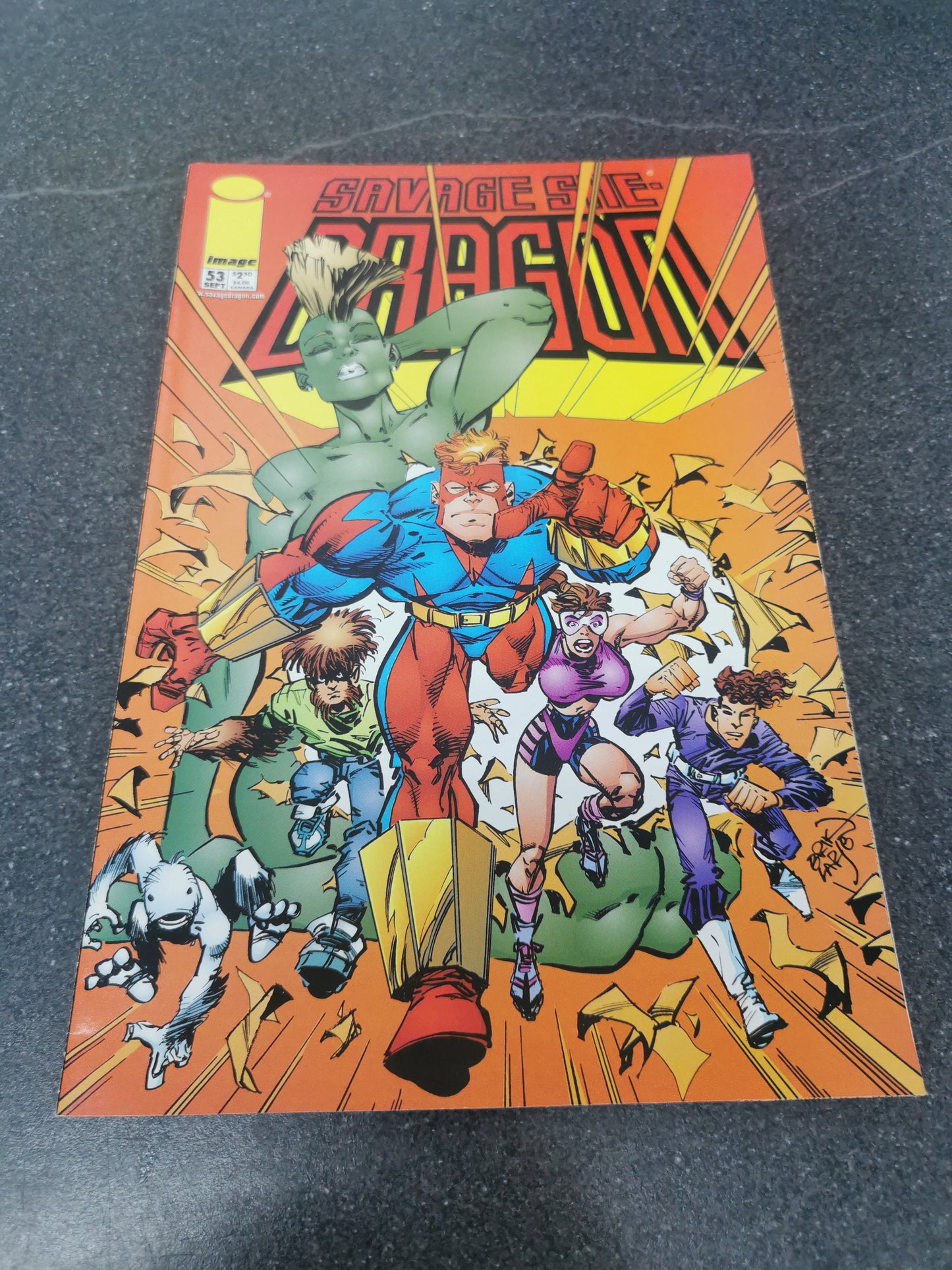 The Savage Dragon #53 1998 Image comics