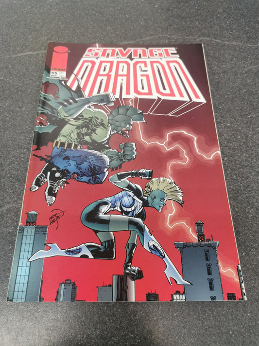 The Savage Dragon #55 1998 Image comics