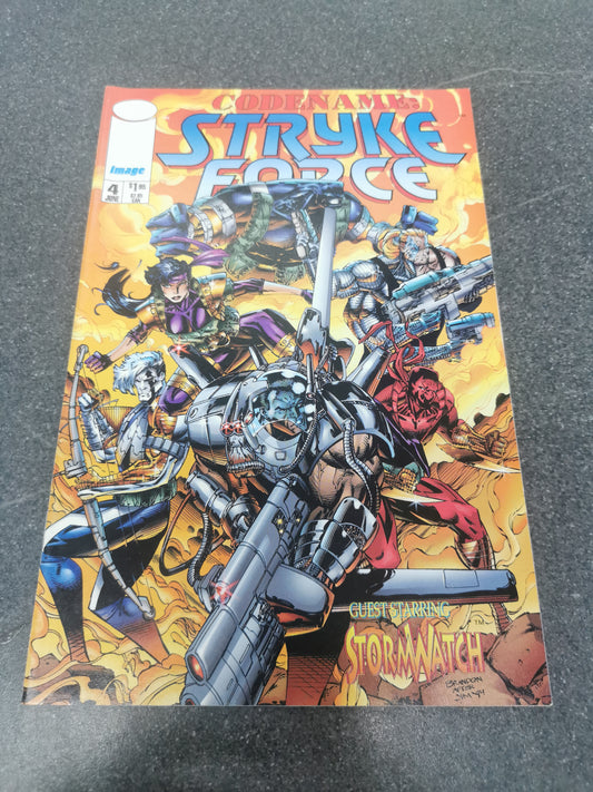 Codename Stryke Force #4 1994 Image comics