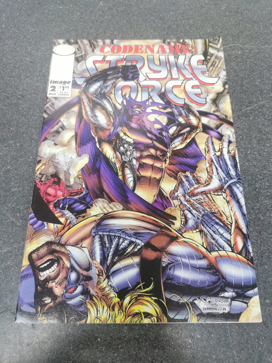 Codename Stryke Force #2 1994 Image comics