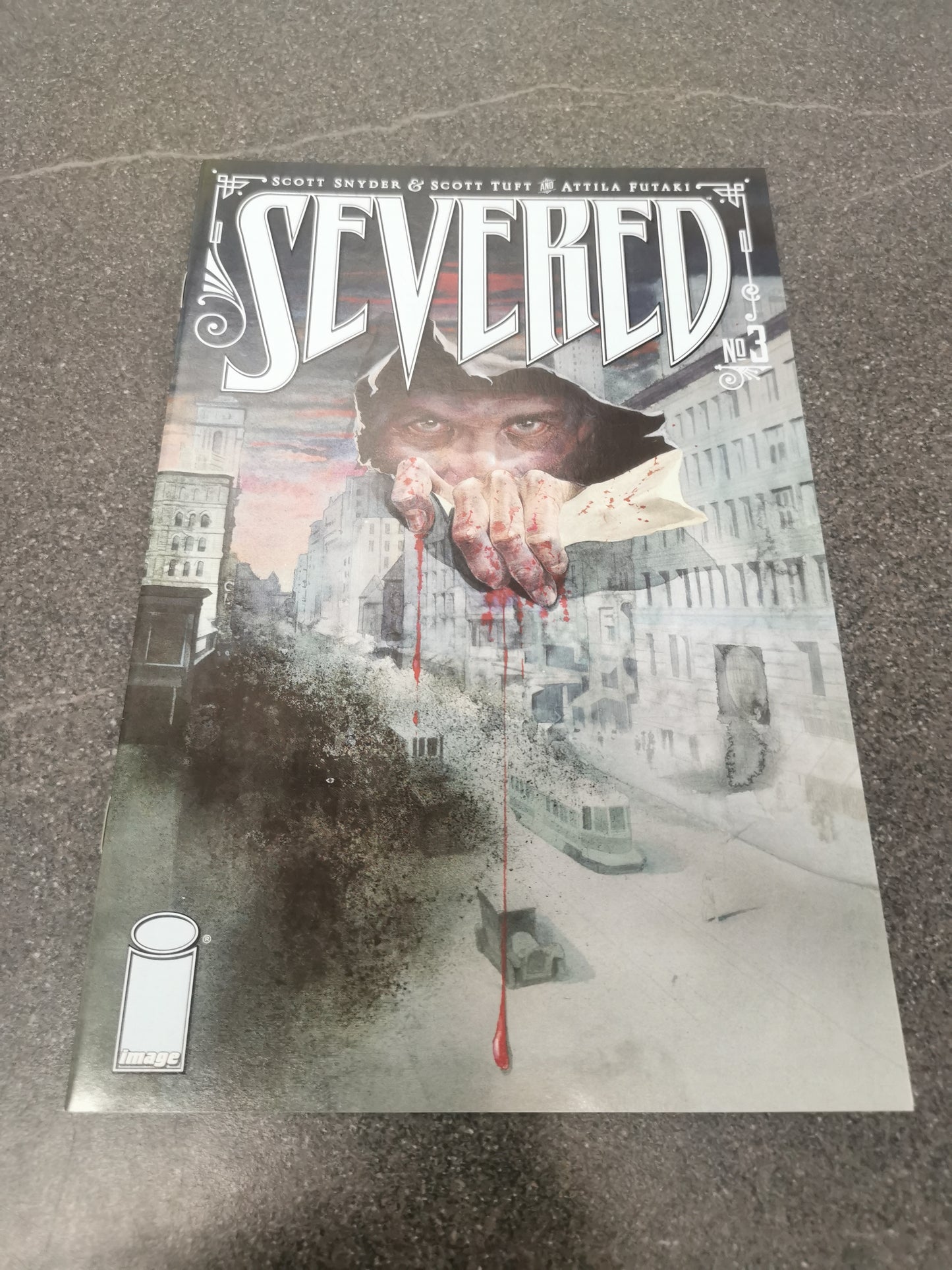 Severed #3 2011 Image comics horror