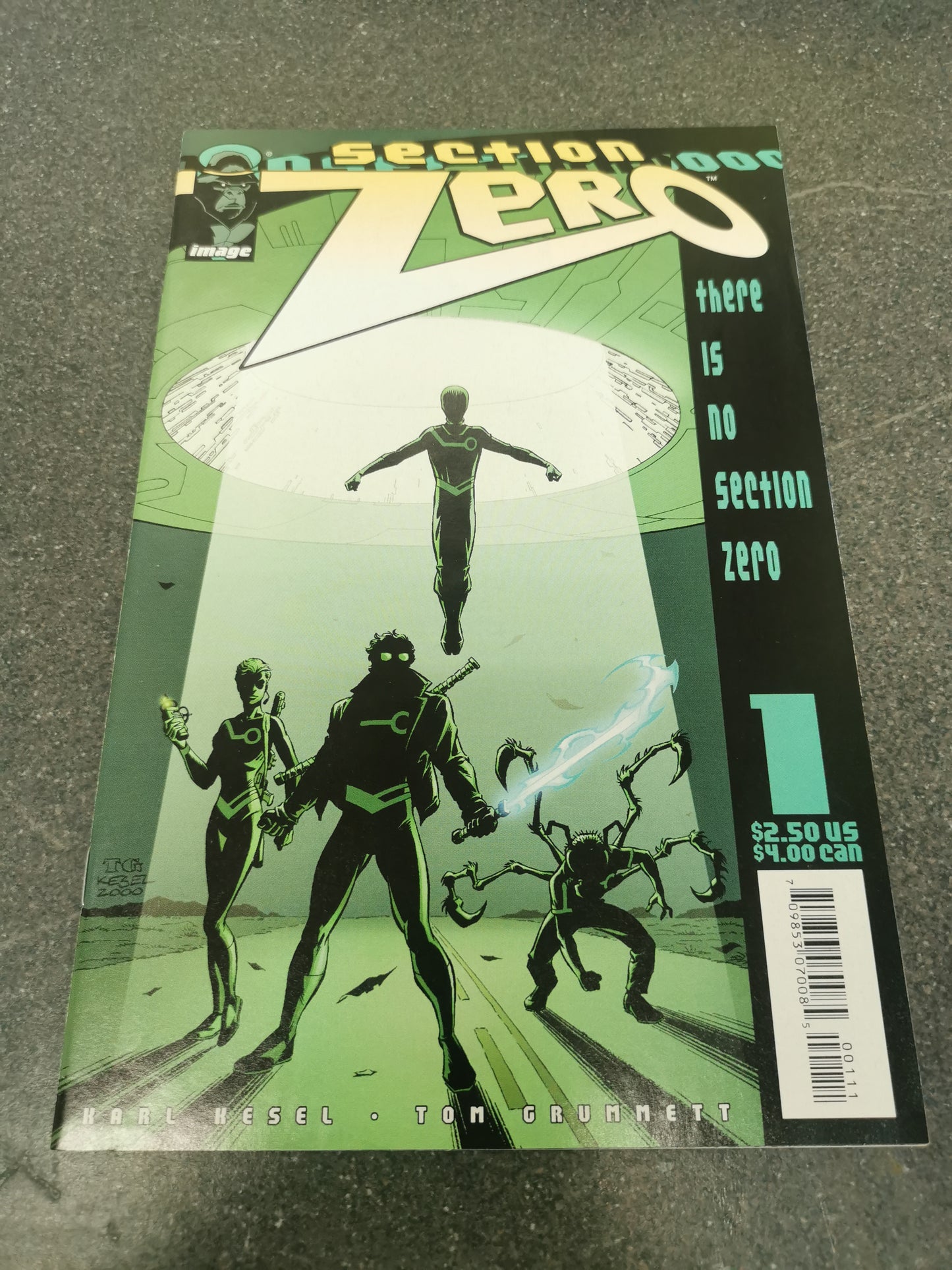 Section Zero #1 2000 Image comics