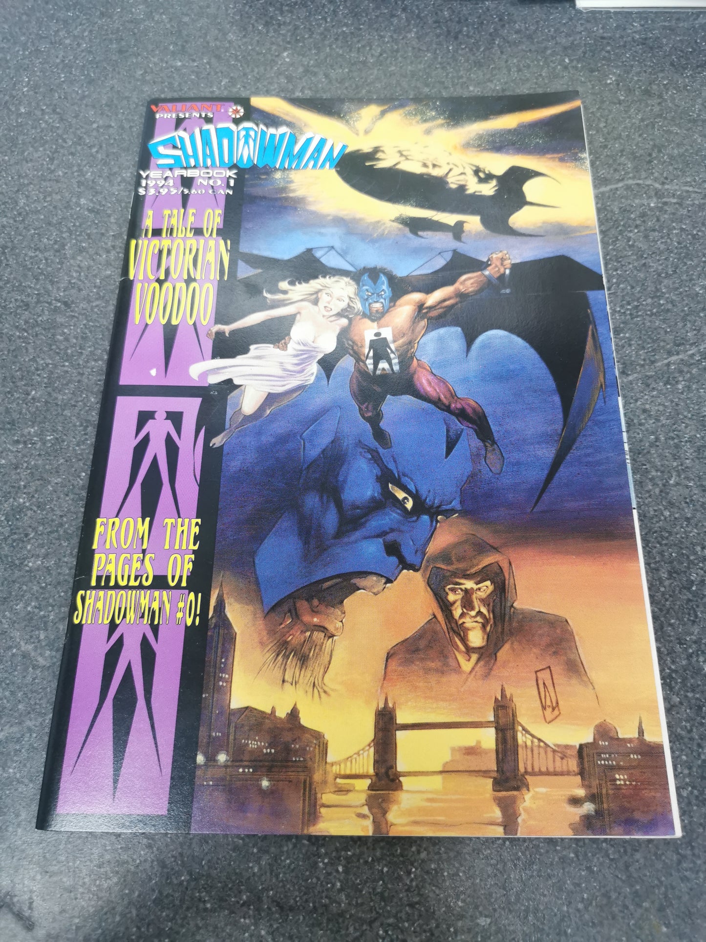Shadowman Yearbook #1 1994 Valiant comics