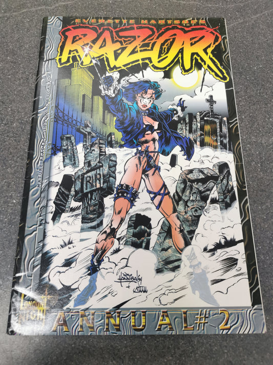 Razor Annual #2 1995 London Night Studios comic