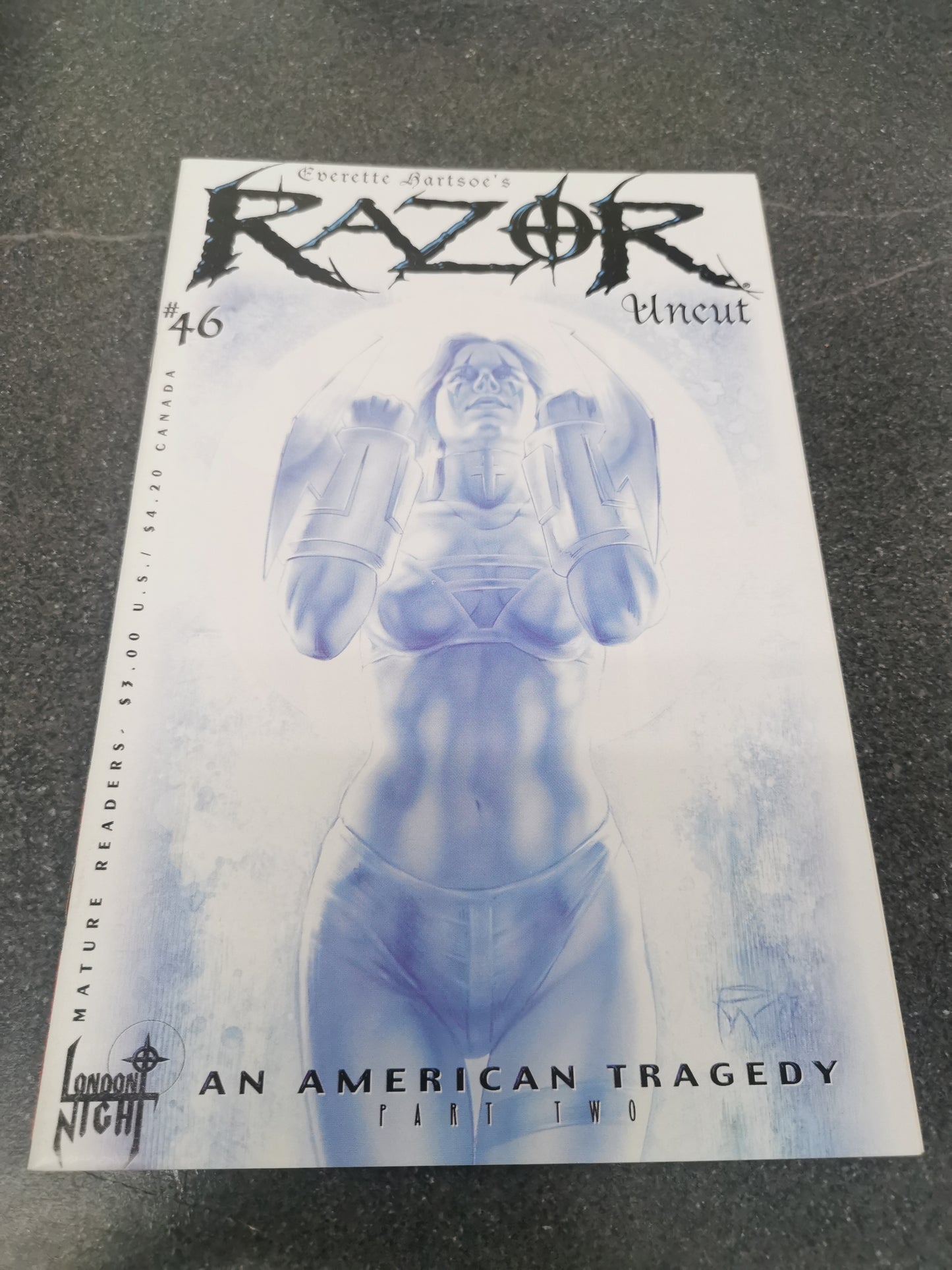 Razor Uncut #46 1998 London Night Studios comic