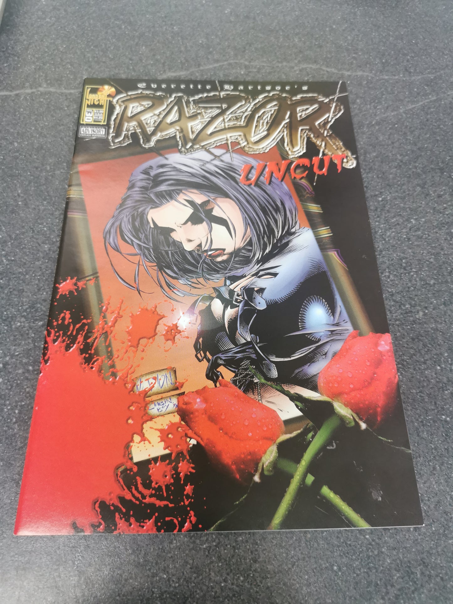 Razor Uncut #30 1996 London Night Studios comic