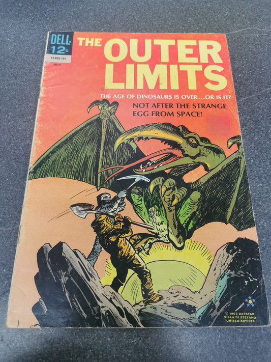 The Outer Limits #14 1967 Dell Publishing comic