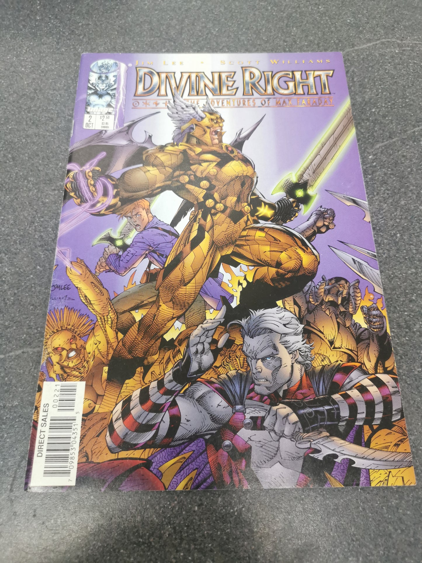 Divine Right #2 1997 Image comics