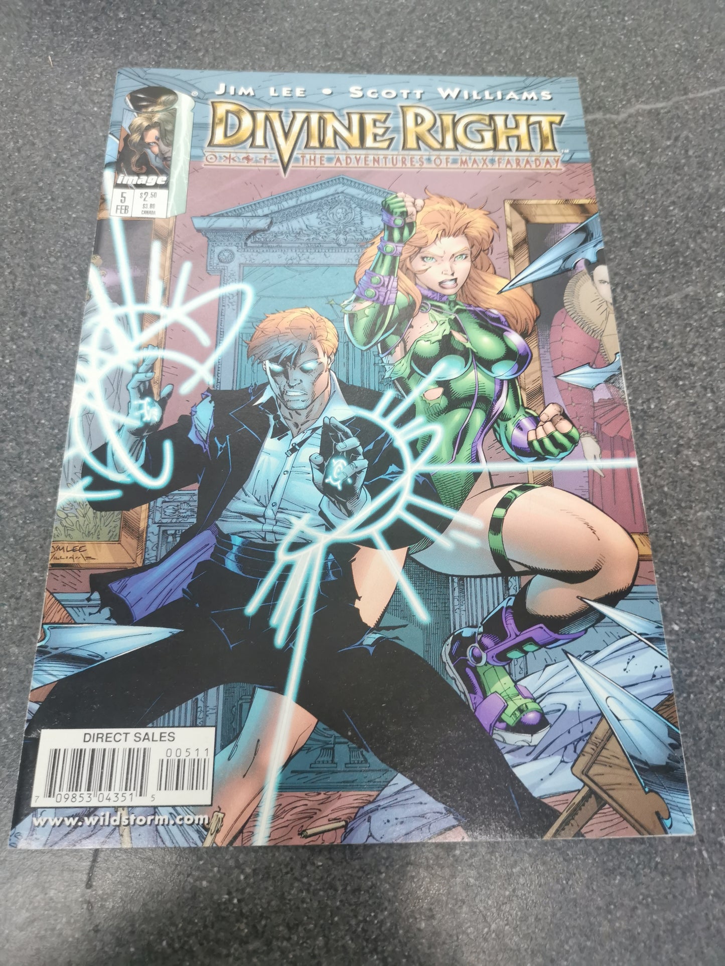 Divine Right #5 1998 Image comics