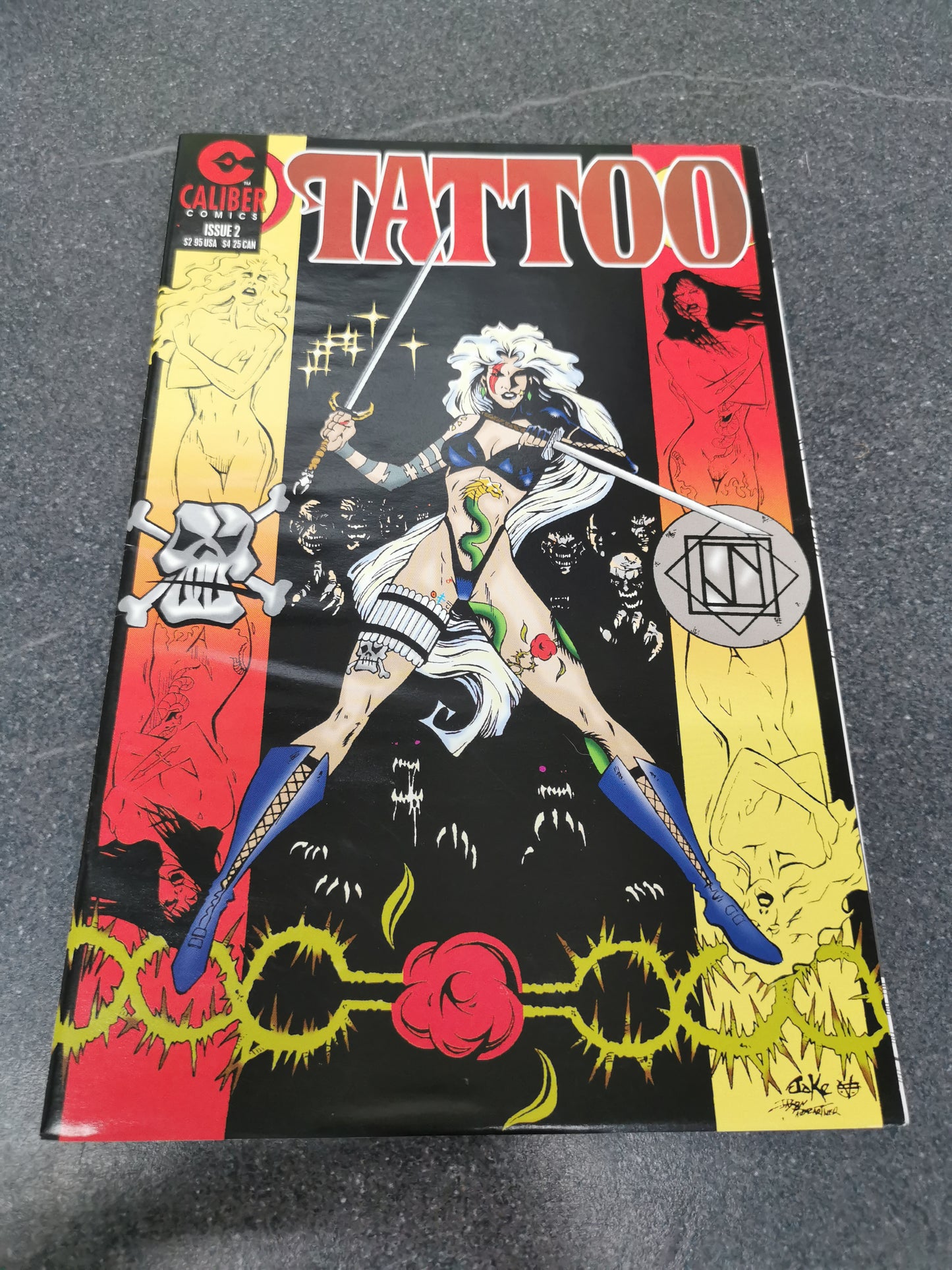 Tattoo #2 1996 Caliber Comics