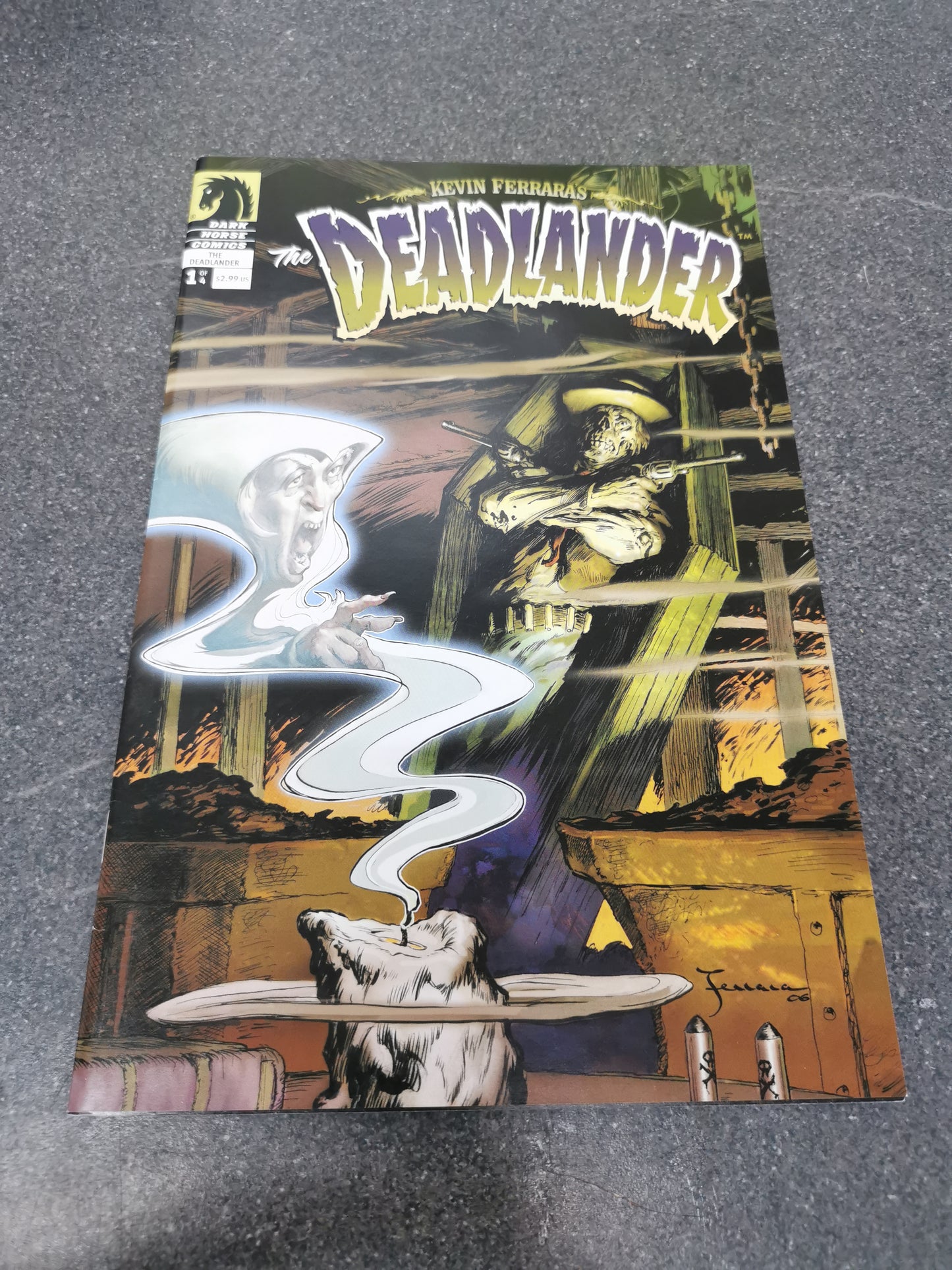 Deadlander #1 2007 Dark Horse Comics