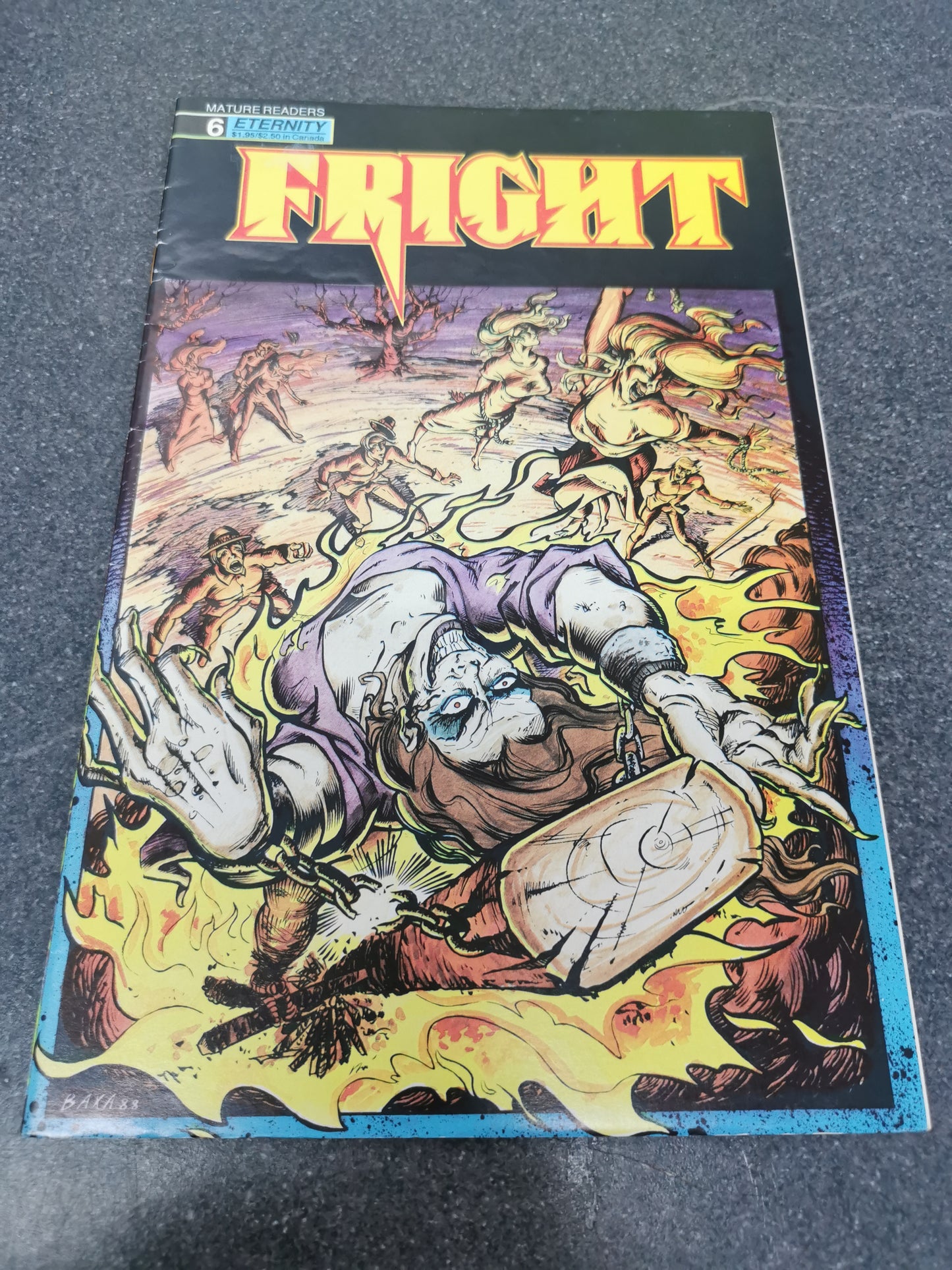 Fright #6 1988 Eternity Comics