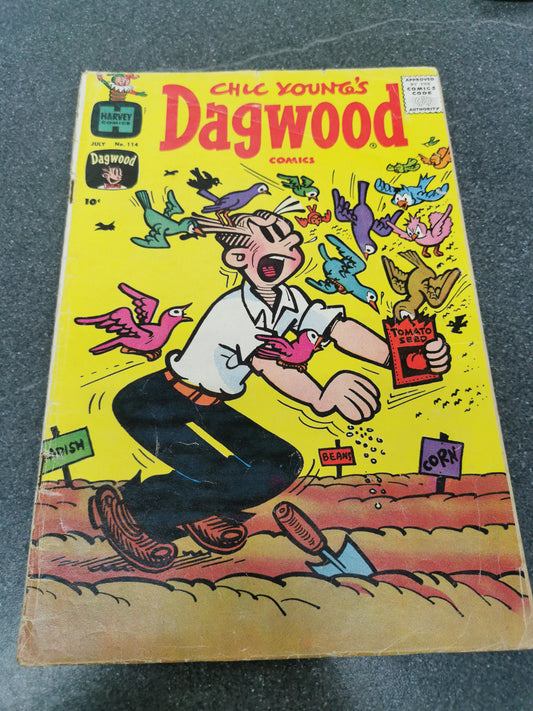 Chic Youngs Dagwood comics #114 1960 Harvey Publications comics