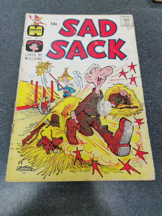 Sad Sack #135 1962 Harvey Publications comics