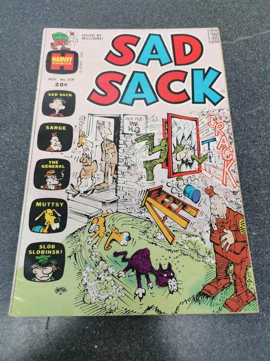 Sad Sack #229 1972 Harvey Publications comic