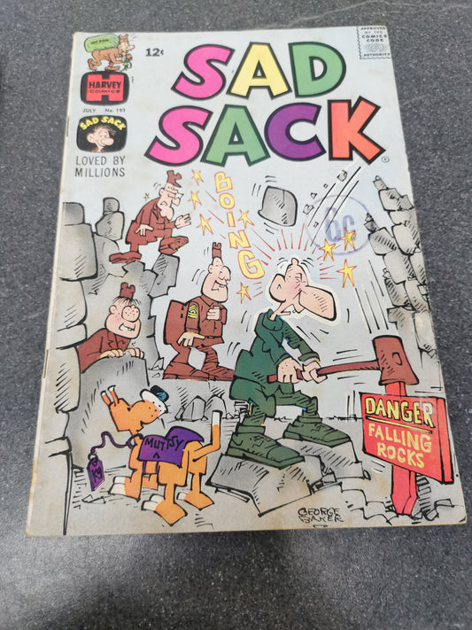 Sad Sack #191 1967 Harvey Publications comics