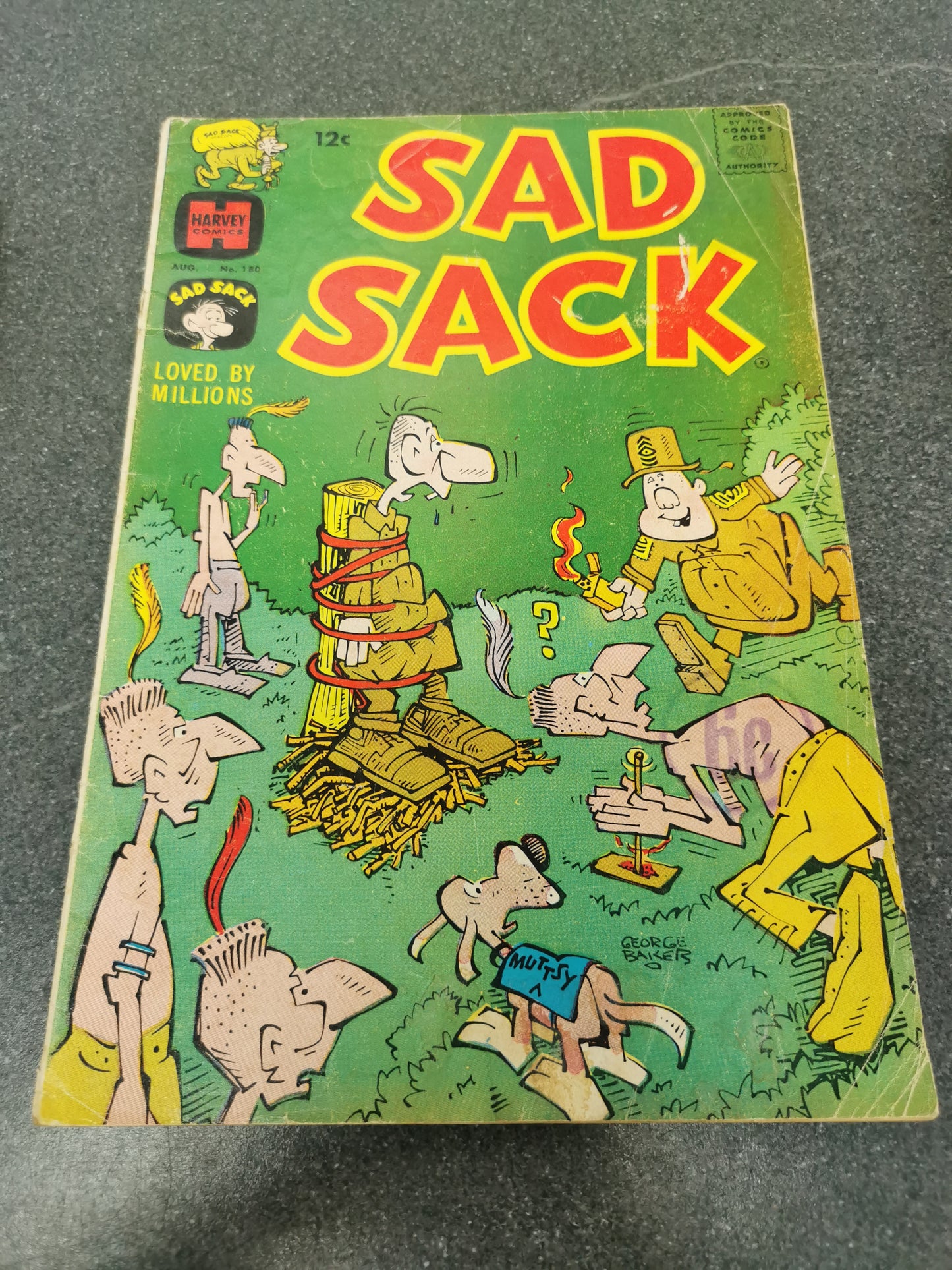 Sad Sack #180 1966 Harvey Publications comics