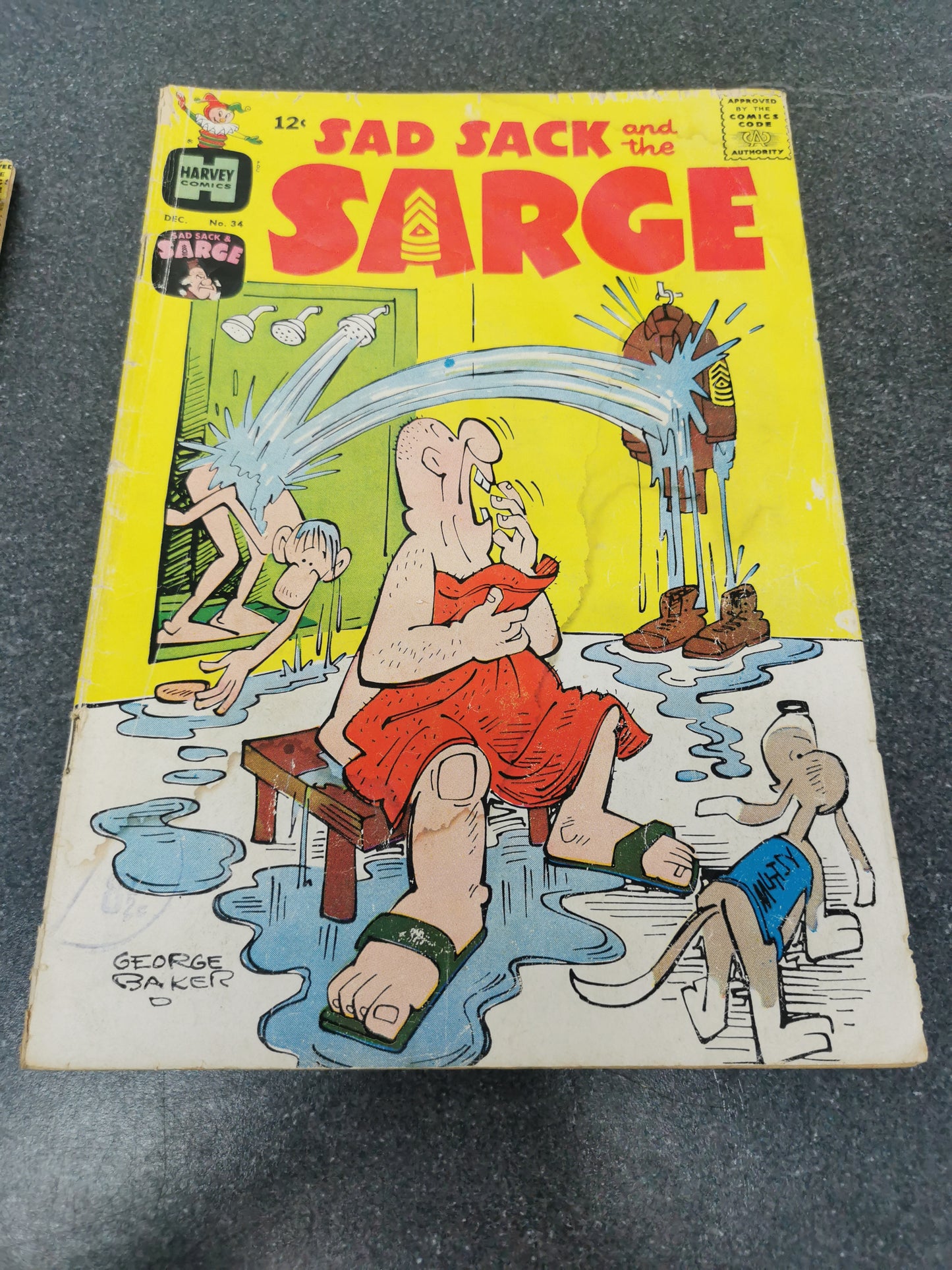 Sad Sack and The Sarge #34 1963 Harvey Publications comics