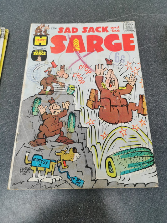 Sad Sack and The Sarge #65 1967 Harvey Publications comics