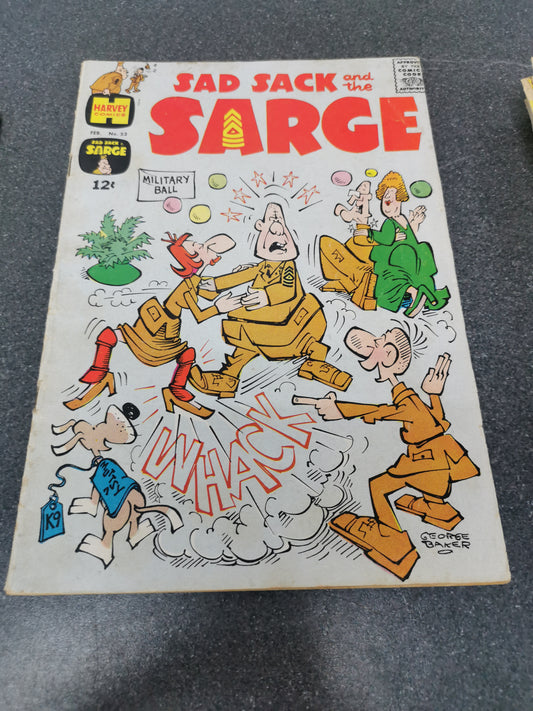 Sad Sack and The Sarge #53 1966 Harvey Publications comics