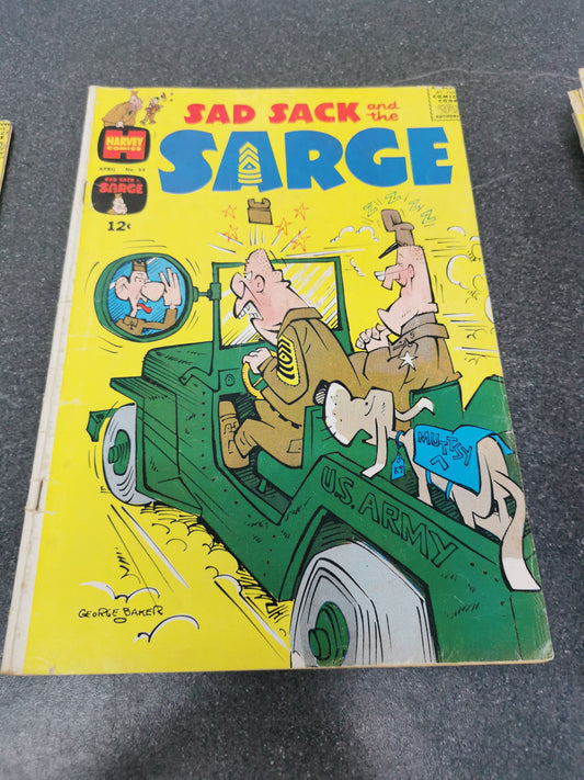 Sad Sack and The Sarge #54 1966 Harvey Publications comics