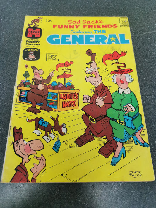 Sad Sack's Funny Friends #61 1966 Harvey Publications comics