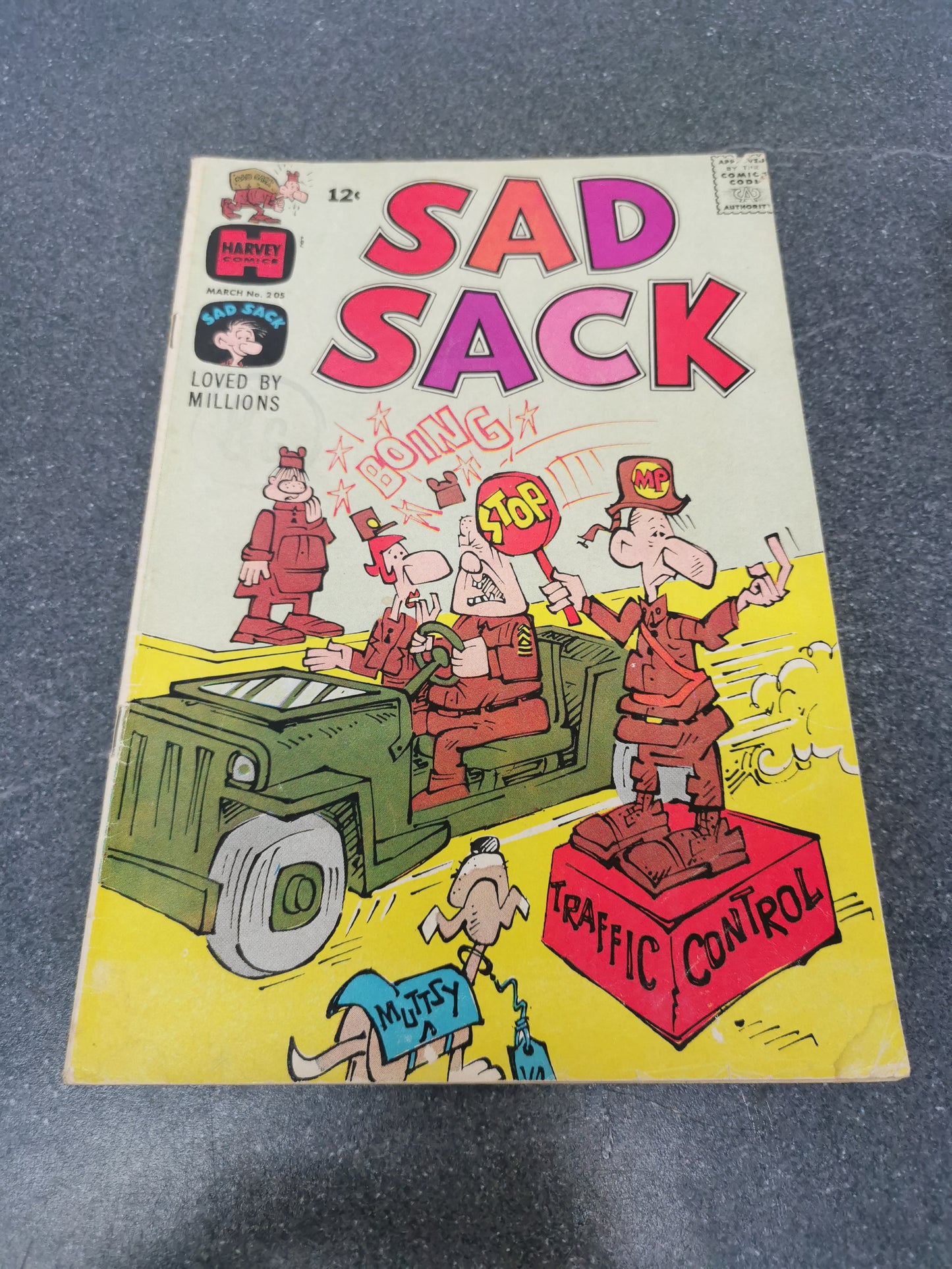 Sad Sack #205 1969 Harvey Publications comics