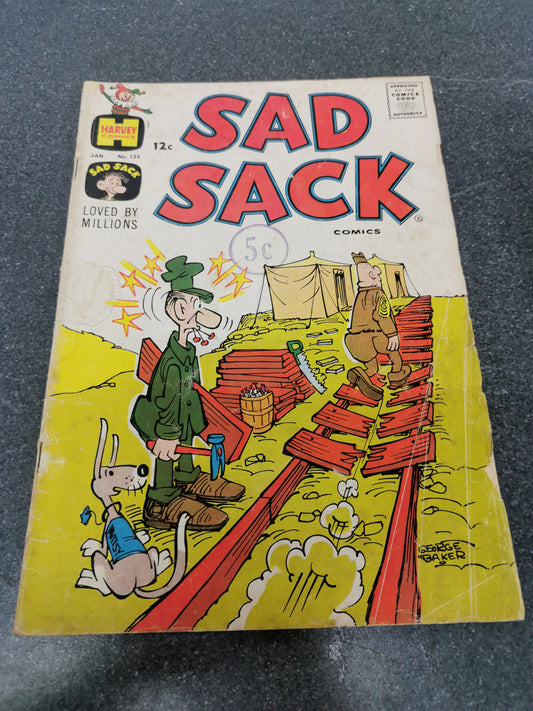 Sad Sack #125 1962 Harvey Publications comics