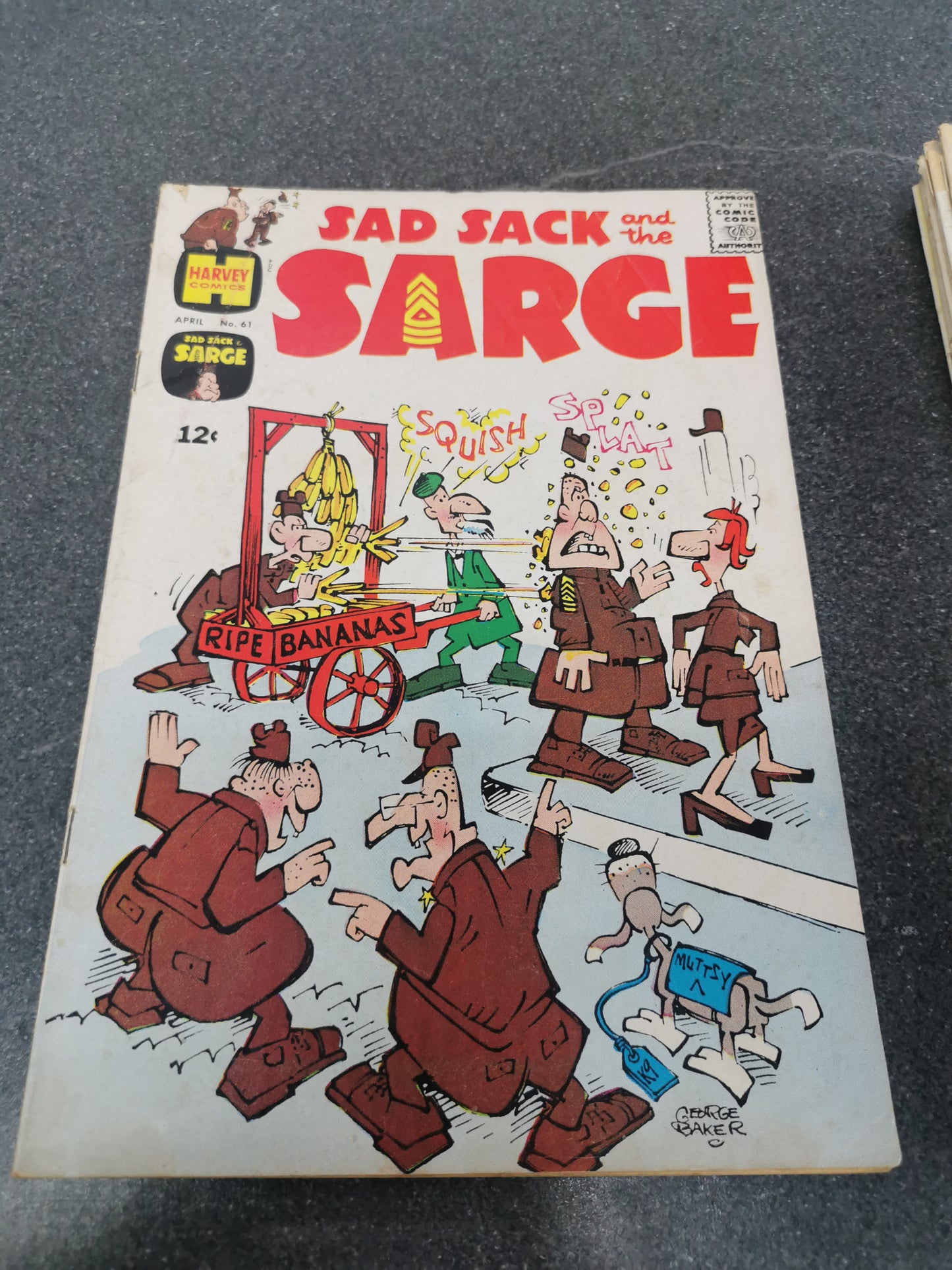 Sad Sack and The Sarge #61 1967 Harvey Publications comics