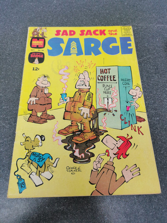 Sad Sack and The Sarge #64 1967 Harvey Publications comics