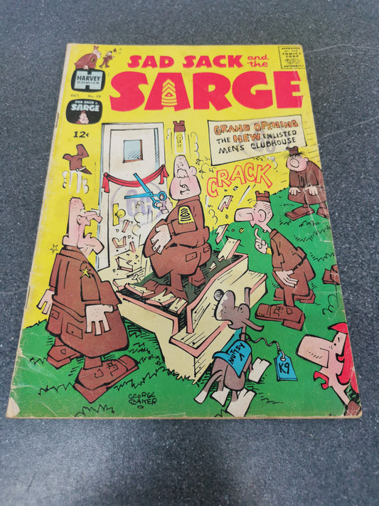 Sad Sack and The Sarge #58 1966 Harvey Publications comics