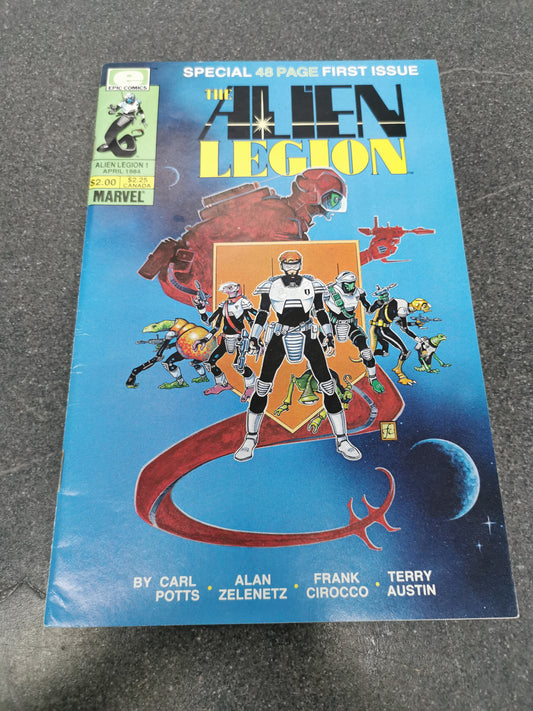 Alien Legion #1 1984 Epic comics