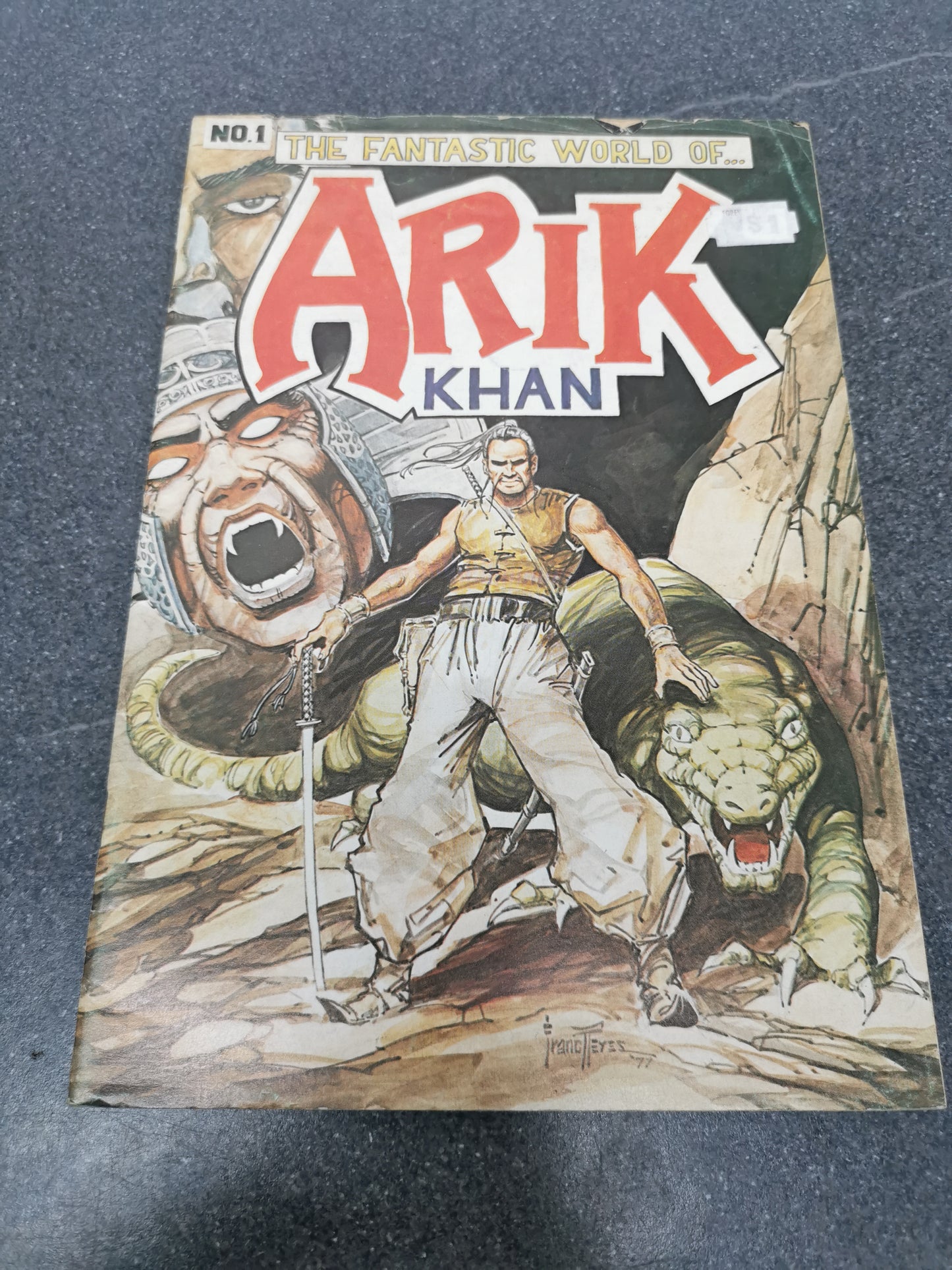 Arik Khan #1 1977 Andromeda Publications comics