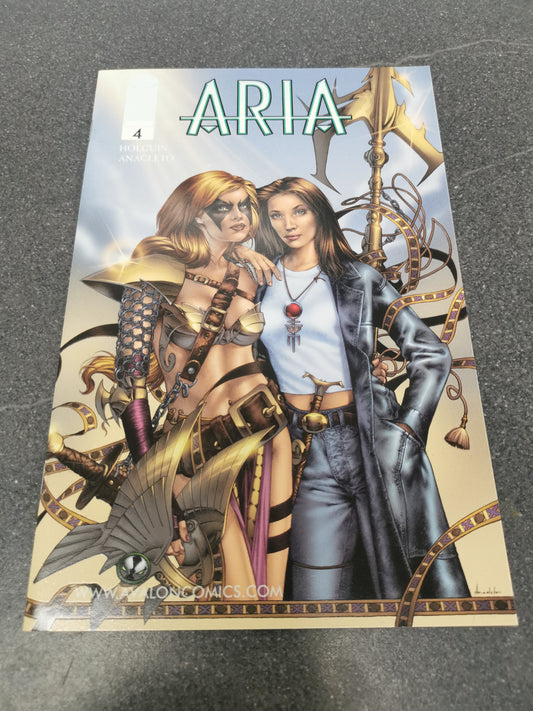Aria #4 1999 Glow in the Dark cover Image comics