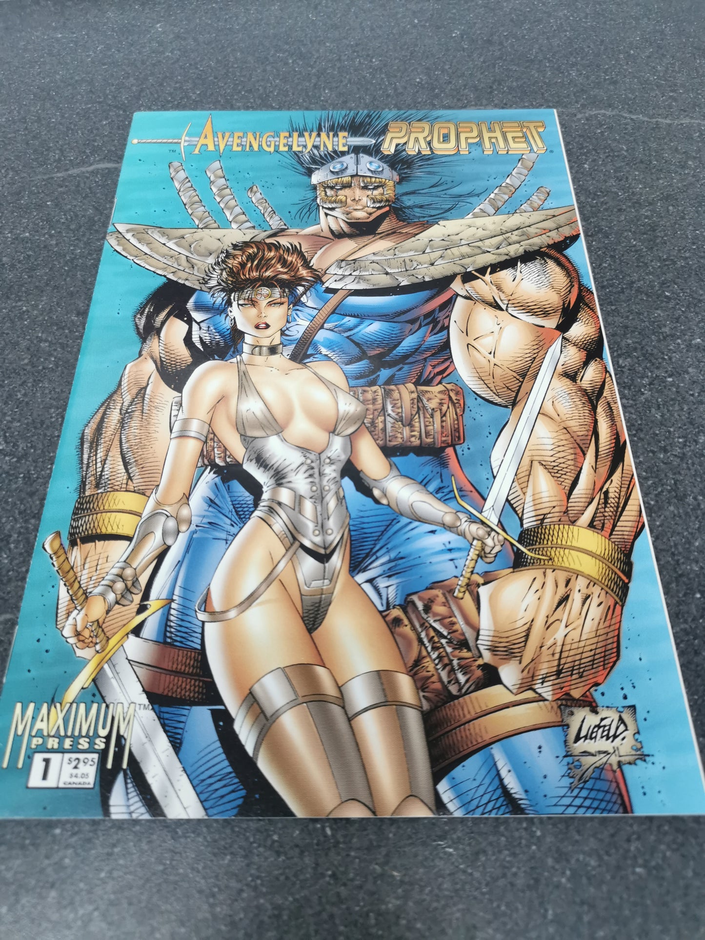 Avengelyne Prophet #1 1996 Maximum Press comic