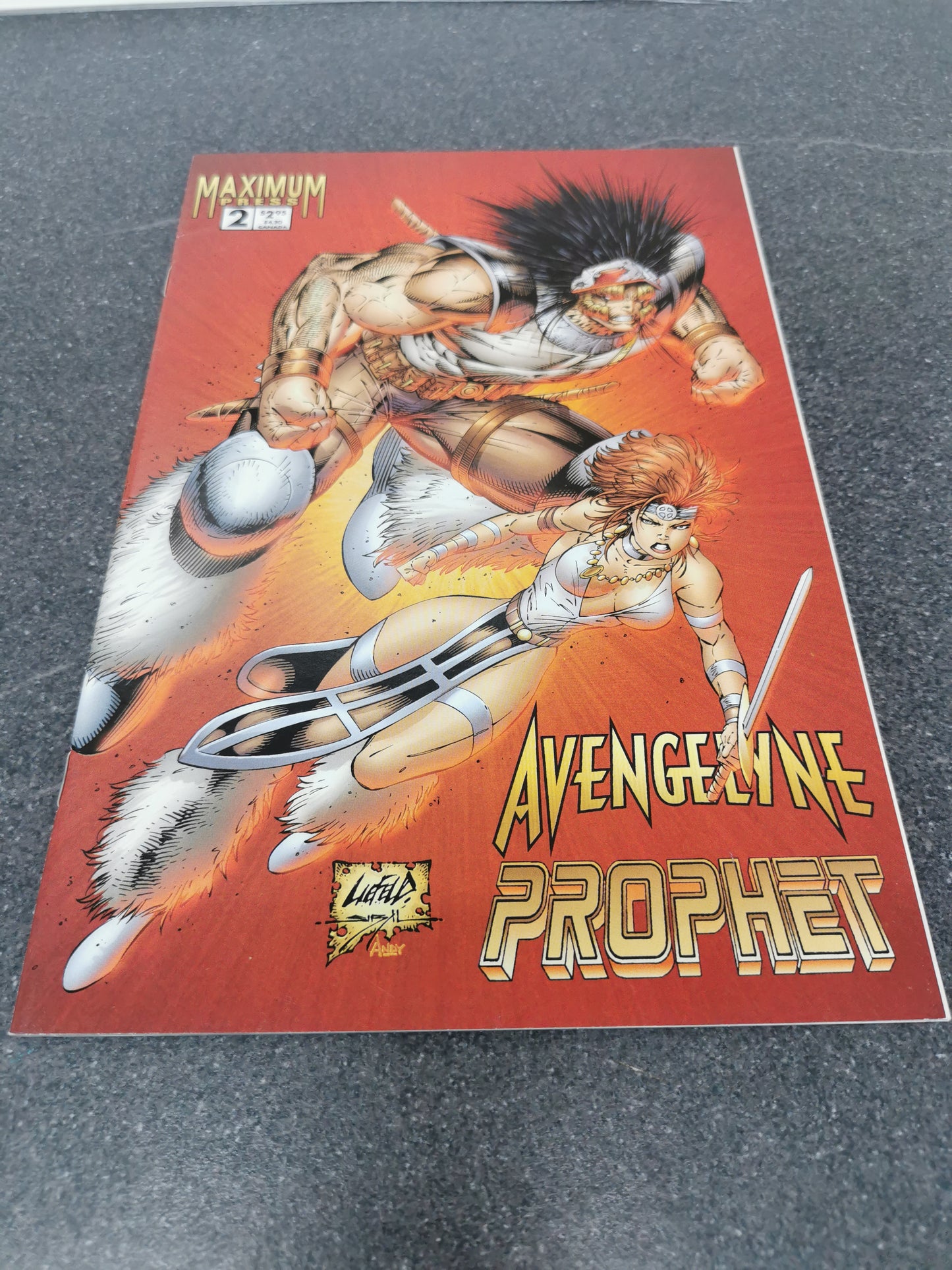 Avengelyne Prophet #2 1997 Maximum Press comic