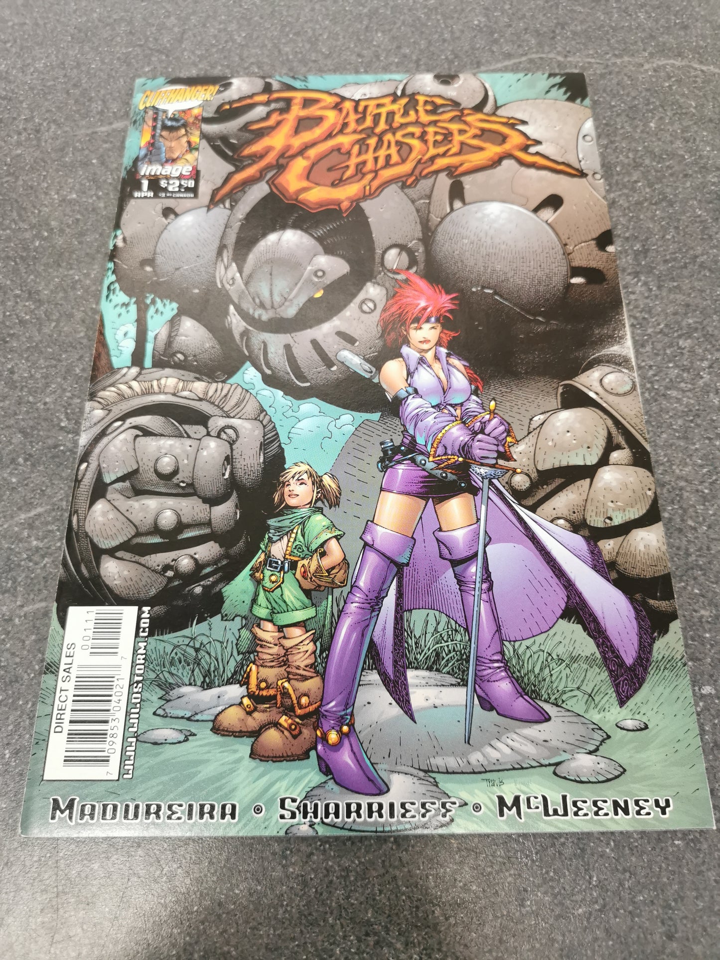 Battle Chasers #1 1998 Image comics