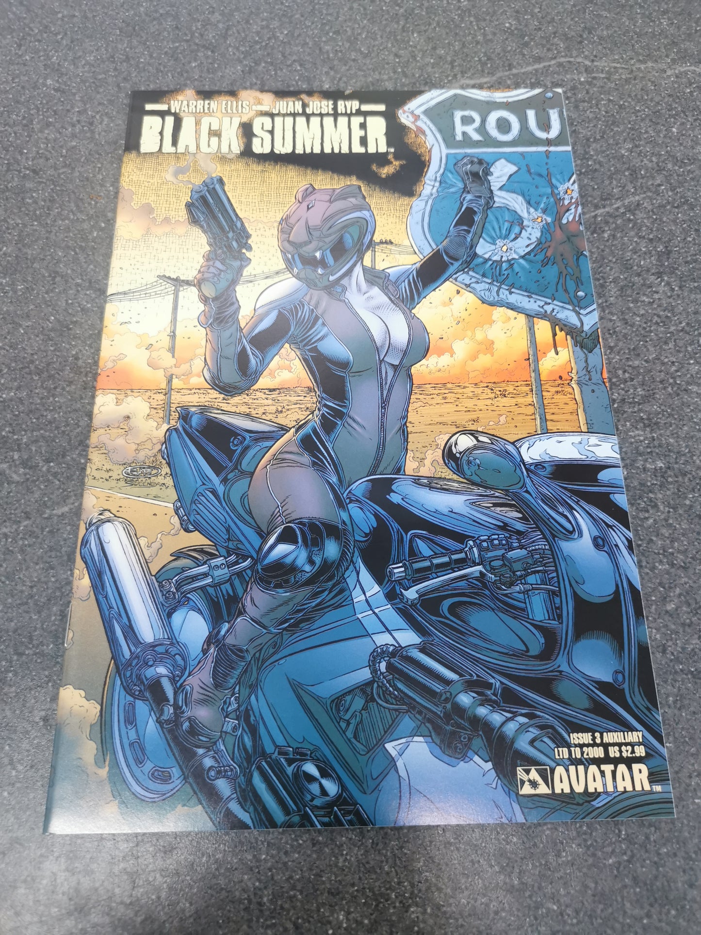 Black Summer #3 2007 LIMITED EDITION Avatar Press comic Warren Ellis