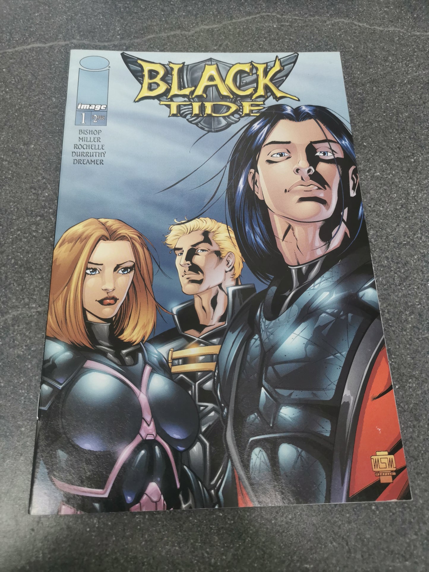 Black Tide #1 2001 Image comics