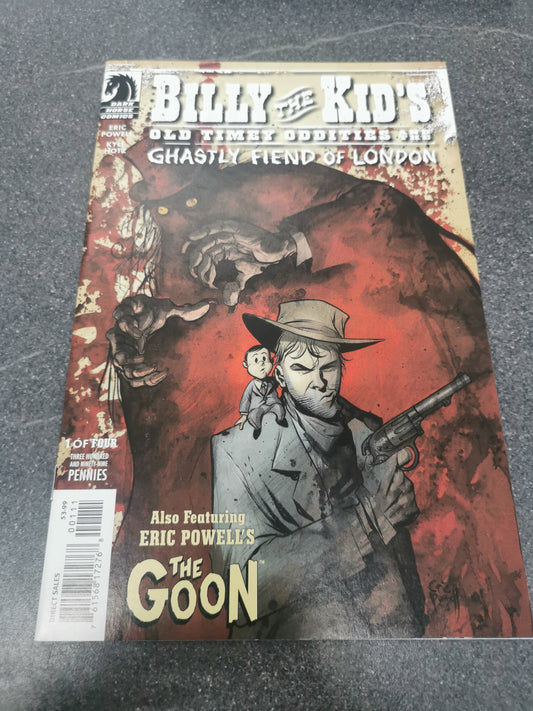 Billy The Kid's Old Timey Oddities Ghastly Fiend Of London #1 2010 Dark Horse Comics