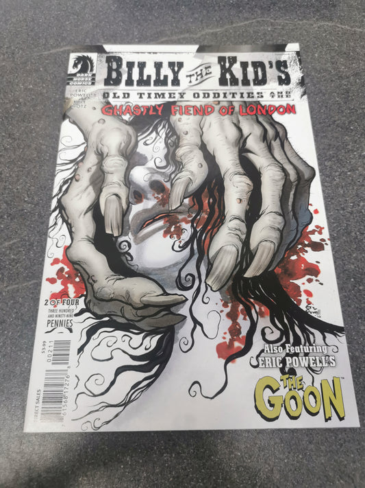 Billy The Kid's Old Timey Oddities Ghastly Fiend Of London #2 2010 Dark Horse Comics