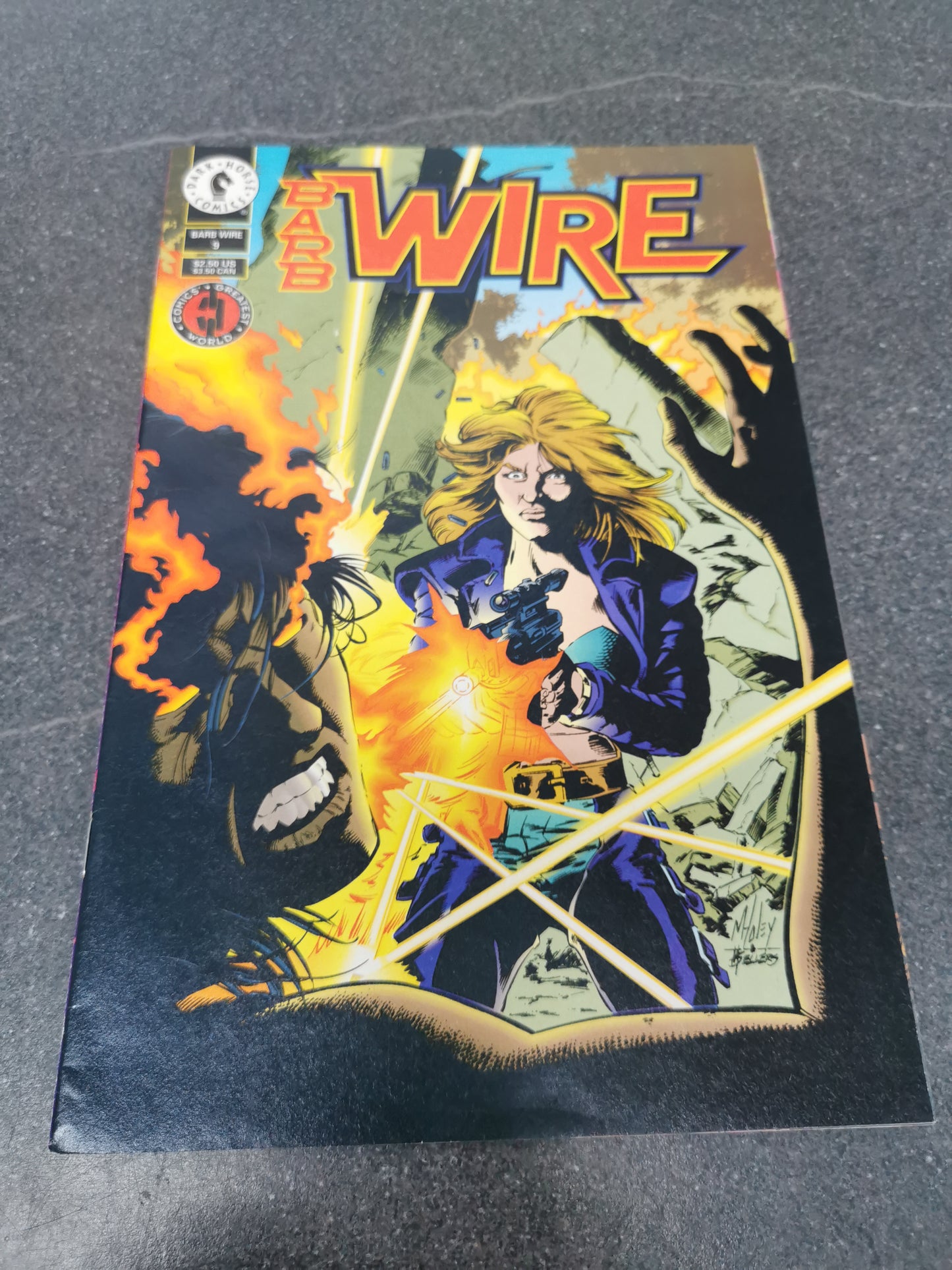 Barb Wire #9 1995 Dark Horse Comics