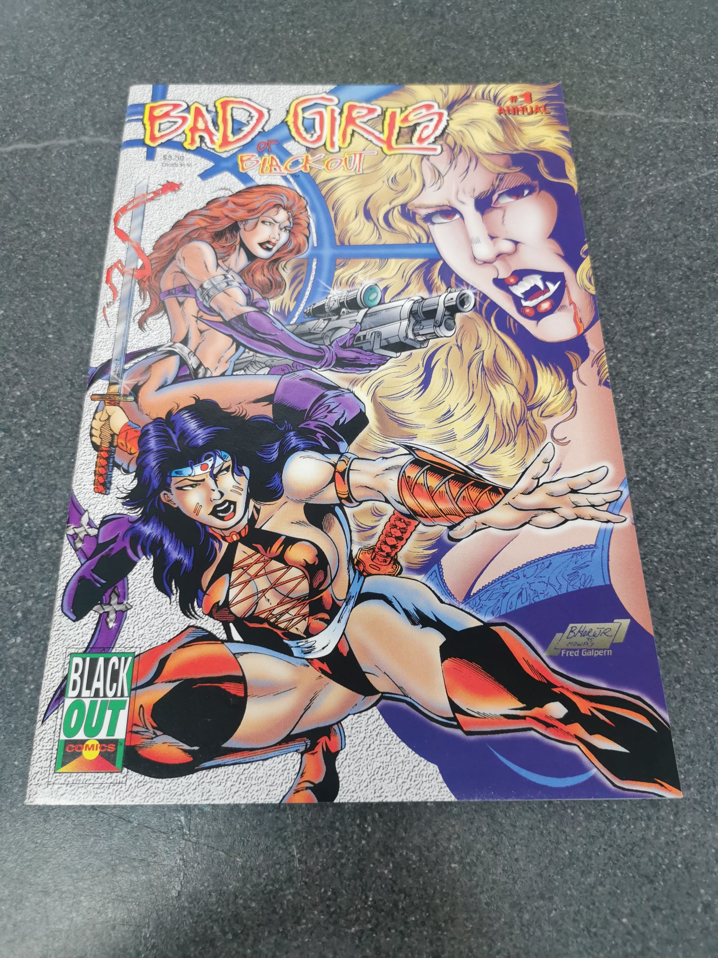 Bad Girls of Blackout Annual #1 1995 Blackout Comics