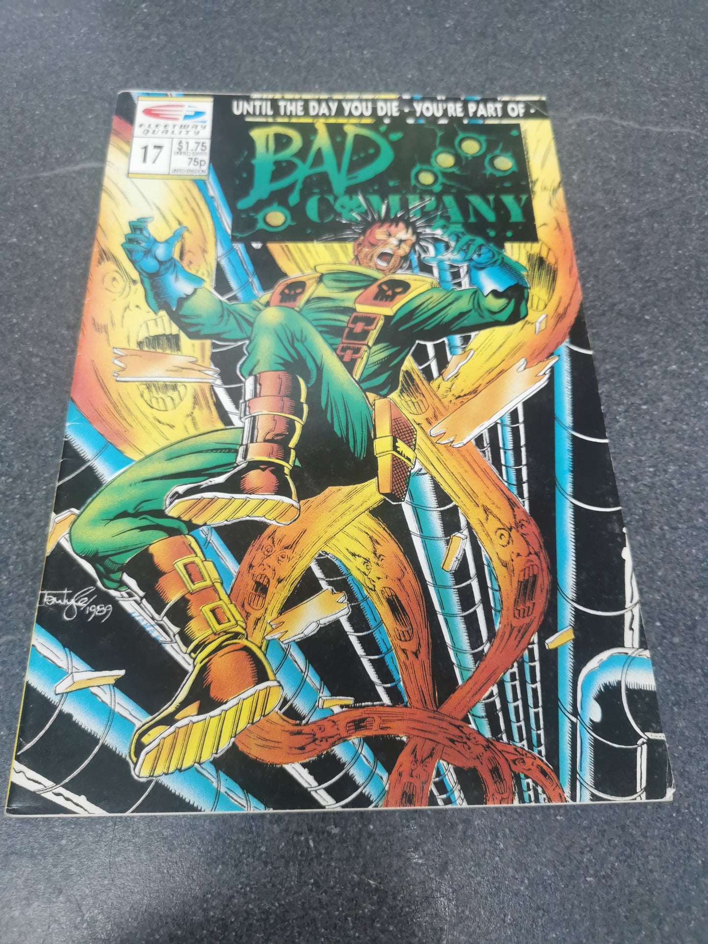 Bad Company #17 1991 Fleetway comics