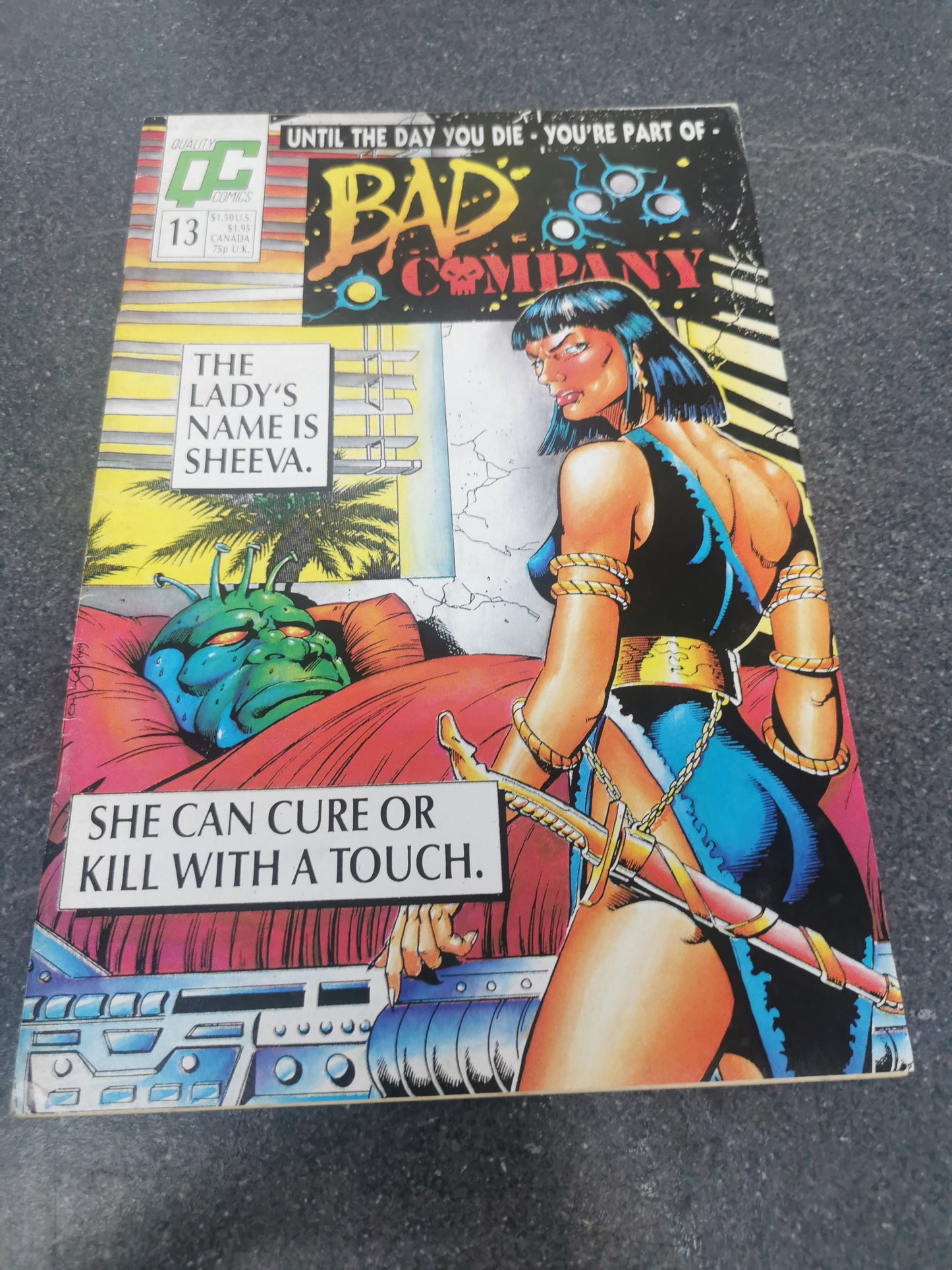 Bad Company #13 1990 Quality comics